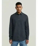 Langarmshirt G-STAR "Uniform Slim Hemd", Herren, Gr. XS, salute, Obermaterial:...