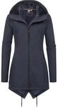 Sweatjacke RAGWEAR "Wingi", Damen, Gr. XS (34), blau (navy), 95% Polyester, 5%