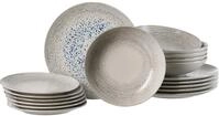 Ritzenhoff & Breker Tafelservice "Rimini" Teller Set, aus Steinzeug f&uuml;r 6 Personen