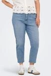 ONLY CARMAKOMA High-waist-Jeans "CAREMILY STRETCH HW STR ANK DNM CRO1 NOOS"