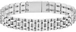 Armband BOSS "OWAN", silber (edelstahlfarben), Armb&auml;nder, Herren, 19cm,...