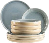 M&Auml;SER Tafelservice "CANDY, aus Steinzeug" Teller Set, Geschirr-Set, Service