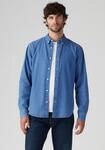 Levis Langarmhemd "AUTHENTIC BUTTON DOWN" mit Ton-in-Ton Logostickerei auf der Brust