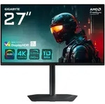 GIGABYTE OLED-Monitor "MO27U2", Energieeffizienz: G (A-G), schwarz, Monitore, dreh-,