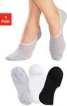 LASCANA ACTIVE F&uuml;&szlig;linge "Damen Ballerina Socken Rutschfest, Atmungsaktiv"...