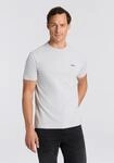 Rundhalsshirt BOSS GREEN "Tee", Damen, Gr. M, grau (light, pastel grau054), Single