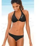 B&uuml;gel-Bikini VENICE BEACH, Damen, Gr. 38, Cup B, schwarz, Polyamid, unifarben,