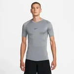 Trainingsshirt NIKE "M NP DF TIGHT TOP SS", Herren, Gr. S, smoke grau, b,