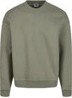 URBAN CLASSICS Sweater "Urban Classics Fluffy Crewneck", 1 Stk.