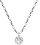 Kette mit Anh&auml;nger BOSS "Schmuck Edelstahl Halsschmuck Panzerkette NORTH", silber