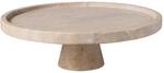 Villeroy & Boch Servierplatte "Servierschale mit Fu&szlig; Manufacture Travertine &oslash; 28 cm