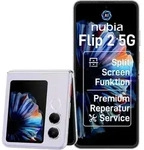 NUBIA Smartphone "Flip 2", Energieeffizienz: C (A-G), lila (lila lila), 256 GB,