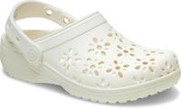 Crocs Clog "Classic Floral Cut Out Clog" Sommerschuh, Sandale, Strandschuh mit