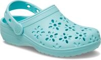 Crocs Clog "Classic Floral Cut Out Clog" Sommerschuh, Sandale, Strandschuh mit