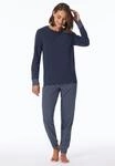 uncover by SCHIESSER Schlafanzug "Uncover Nightwear" 2 tlg. Rundhalsausschnitt,...