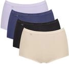 Maxislip SLOGGI "Basic+ Maxi", Damen, Gr. 40, blau (multiple colours 20), Single