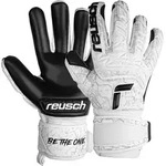 Torwarthandschuhe REUSCH "Attrakt Freegel Infinity", Damen, Gr. 8,5, schwarz-wei&szlig;