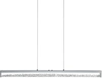 EGLO H&auml;ngeleuchte "CARDITO 1", silber (chromfarben), 6, H: 110cm, 1 Stk., Leuchten,