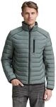TOM TAILOR Steppjacke ohne Kapuze mit Logo Stickerei