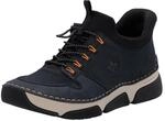 Slip-On Sneaker RIEKER "Ready2GO", Damen, Gr. 36, schwarz (nachtblau, schwarz),
