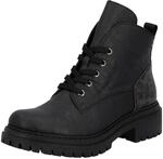Rieker Schn&uuml;rboots Schn&uuml;rstiefelette, Profilsohle, mit praktischem