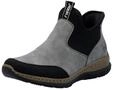 Stiefelette RIEKER "Rieker Stiefelette Lederimitat", Damen, Gr. 36, schwarz (schwarz,
