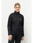 Daunenjacke JACK WOLFSKIN "PILVI DOWN JKT W RDS", Damen, Gr. XS, schwarz,