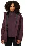 Jack Wolfskin 3-in-1-Funktionsjacke "ROTWAND 3IN1 JKT W" mit Kapuze