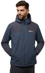 Jack Wolfskin Winterjacke "JASPER INS JKT M" mit Kapuze