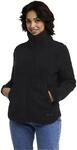 Jack Wolfskin Fleecejacke "HIGH CURL JKT W" &Uuml;bergangsjacke mit weichem Sherpa