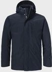 Doppeljacke SCH&Ouml;FFEL "3in1 Parka Style Borkol MNS", Herren, Gr. 50, blau (8820,