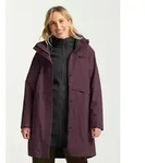 3-in-1-Funktionsmantel JACK WOLFSKIN "BAYLIGHT 3IN1 COAT W", Damen, Gr. XS, lila