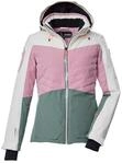 Skijacke KILLTEC "KSW 30 WMN SKI JCKT", Damen, Gr. 38, rosa (altrosa), Obermaterial: