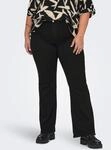 ONLY CARMAKOMA Bootcut-Jeans "CARTHUNDER LIFE MID PUSH UP FLARED DNM"