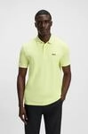 BOSS GREEN Poloshirt "Paddy" atmungsaktive Piqu&eacute;-Webstruktur, Flachstrickkragen,