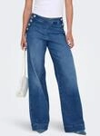 ONLY High-waist-Jeans "ONLMADISON HW BUTTON WIDE DNM GEN769NOOS"