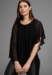 Laura Scott Chiffonbluse f&uuml;r festliche Anl&auml;sse