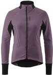 Fahrradjacke GONSO "ROAD JACKET SOFTSHELL 2 W", Damen, Gr. 34, lila (aubergine), 80%