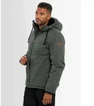 Winterjacke ALESSANDRO SALVARINI "ASLighty", Herren, Gr. S, grau (anthrazit),