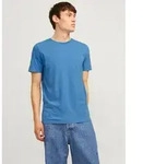 Rundhalsshirt JACK & JONES "JJEORGANIC MELANGE TEE SS O-NECK NOOS", Herren, Gr. XS,