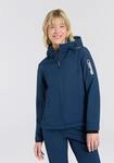 CMP Softshelljacke "WOMAN JACKET ZIP HOOD" mit Kapuze sportlicher Stil, w&auml;rmend,