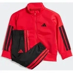 Trainingsanzug ADIDAS SPORTSWEAR "I 3S TR TS 205", M&auml;dchen, Gr. 80, rot (pure...