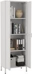 VCM Aktenschrank "Stahl Schrank B&uuml;roschrank Dielenschrank Flokas XL" 1 Stk. tlg.