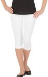 Trigema Leggings "TRIGEMA Leggings 3/4 mit Kristallsteinen"