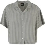 URBAN CLASSICS Kurzarmshirt "Urban Classics Damen Ladies Resort Shirt" 1 Stk.