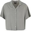Kurzarmshirt URBAN CLASSICS "Urban Classics Damen Ladies Resort Shirt", Damen, Gr.