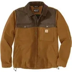 Funktions-Kapuzensweatjacke CARHARTT "Montana", Herren, Gr. S, braun, Obermaterial: