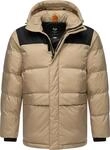 Steppjacke RAGWEAR "Mikkesh", Herren, Gr. S (48), grau (taupe), Obermaterial oben: