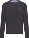 FYNCH-HATTON Strickpullover "FYNCH-HATTON Langarmpullover" mit Logostickerei