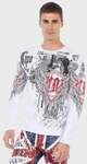 Cipo & Baxx Sweater "Sweatshirts", 1 Stk. mit trendigen Print